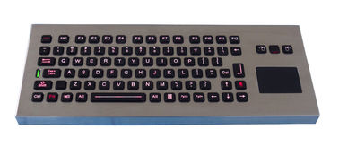 Le chiavi IP65 85 hanno reso resistente la tastiera da tavolino della lampadina del metallo con il touchpad duro sigillato