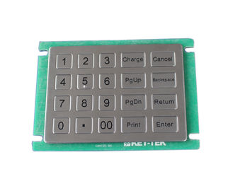 Tastiera industriale di USB dell'interfaccia del pannello posteriore del metallo pronto per l'uso del supporto per i cash machine