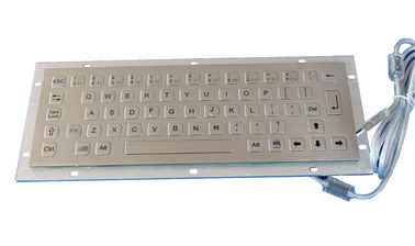 Tastiera industriale dell'acciaio inossidabile mini per il distributore automatico del biglietto con USB o porto PS/2