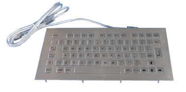 L'acciaio inossidabile del chiosco professionale ha reso resistente la tastiera con le chiavi F-N, RoHS