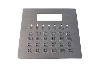 24 tastiere principali su misura dinamiche dell'acciaio inossidabile 304 di chiavi impermeabili