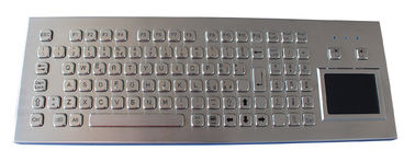 Tastiera da tavolino del compatto del metallo IP65 con il touchpad/tastiera industriale del pc