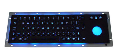 tastiera USB industriale del nero del supporto del pannello posteriore di 69 chiavi con la sfera rotante della lampadina di chamelone