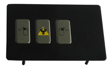 Tastiera chiave del metallo del nero 3 protetti contro le esplosioni industriali della banca con l'interfaccia di USB
