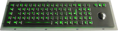 La tastiera USB Backlit metallo impermeabile con 81 chiave comprime la tastiera illuminata
