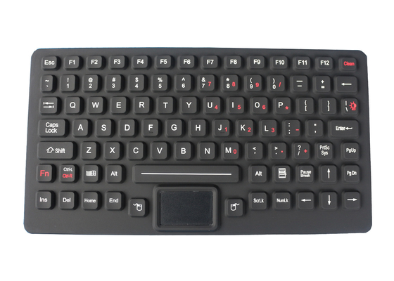 Dinamico impermeabile di chiavi IP67 della tastiera 89 del touchpad del silicone sigillato