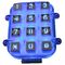 Piccolo la matrice a punti della tastiera del metallo della pressofusione con 12 chiavi, Blacklight