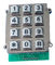 Matrice a punti resistente Backlit resa resistente della tastiera del vandalo della tastiera di 12 chiavi