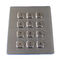12 chiavi spolverano la tastiera di Braille del punto del metallo della prova con l'interfaccia piana di USB di chiavi