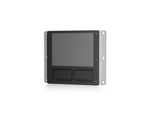 Dispositivo di controllo touchpad industriale nero per applicazioni industriali