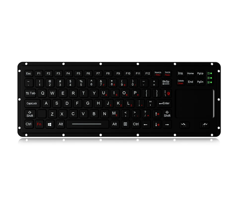 Un mouse da trackball militare e una tastiera robusta
