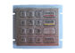 acciaio inossidabile Dot Matrix With Backlight della tastiera numerica del metallo di viaggio di 0.45mm