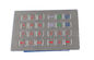 24 tastiere anti--vendal del metallo del supporto del pannello superiore PS/2 di chiavi con il breve colpo di 0.45mm