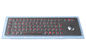 Tastiera USB Backlit colpo lungo IP65 con la sfera rotante, tastiera industriale del metallo